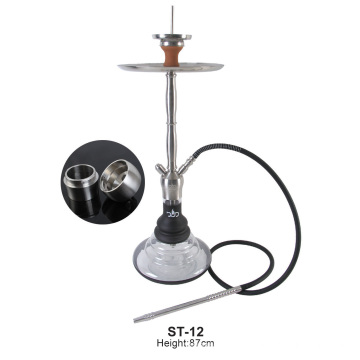 O mais novo Hookah de aço inoxidável Shisha Amy